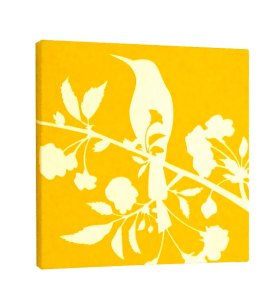 Yellow Blooming Blossom Wall Art By joom