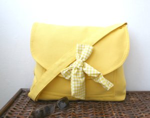 Yellow Messenger Bag By ZeroBags