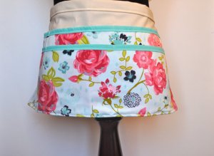 Spring Floral Pastel Apron From CraftyMom75